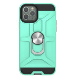 Anti-Drop Hybrid Magnetic Hard Armor Case with Ring Holder for iPhone 12, 12 Pro 6.1"