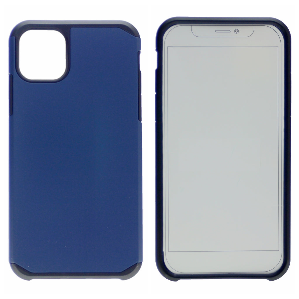 Matte Polish Hard PC Back + Full Cover Premium TPU Heavy Duty Rugged Shockproof Armor Case For iPhone 11 Pro Max 6.5"