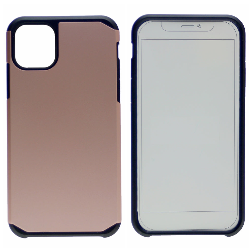 Matte Polish Hard PC Back + Full Cover Premium TPU Heavy Duty Rugged Shockproof Armor Case For iPhone 12 Mini 5.4"