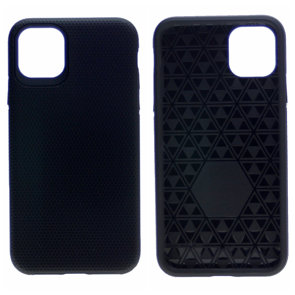 Triangle Dot PC+TPU Dual Layer Rugged Shockproof Hybrid Armor Case For iPhone 11 6.1"