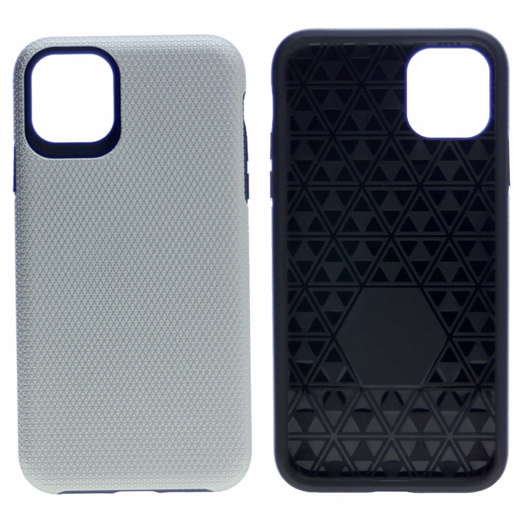 Triangle Dot PC+TPU Dual Layer Rugged Shockproof Hybrid Armor Case For iPhone 11 Pro 5.8"