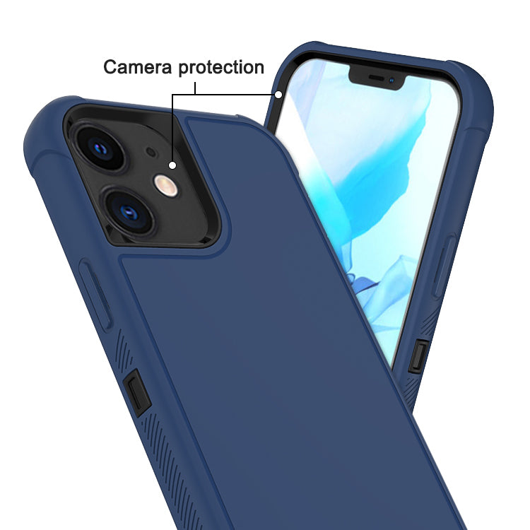 Shockproof Heavy Duty High Impact Resistant Rugged Hybrid Three Layer Armor Full Body Protection Case for iPhone 12 Mini 5.4"
