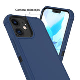 Shockproof Heavy Duty High Impact Resistant Rugged Hybrid Three Layer Armor Full Body Protection Case for iPhone 12 Mini 5.4"