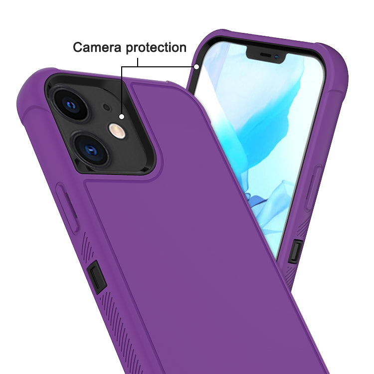 Shockproof Heavy Duty High Impact Resistant Rugged Hybrid Three Layer Armor Full Body Protection Case for iPhone 12 Mini 5.4"