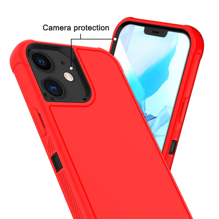 Shockproof Heavy Duty High Impact Resistant Rugged Hybrid Three Layer Armor Full Body Protection Case for iPhone 12 Mini 5.4"