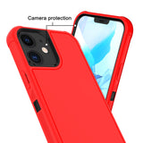 Shockproof Heavy Duty High Impact Resistant Rugged Hybrid Three Layer Armor Full Body Protection Case for iPhone 12 Mini 5.4"