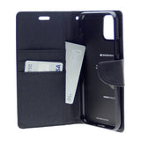 Goospery CANVAS Card Holder Fabric Folio Wallet Flip Stand Case For iPhone 11 (6.1 inches)