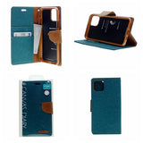 Goospery CANVAS Card Holder Fabric Folio Wallet Flip Stand Case For iPhone 11 (6.1 inches)