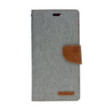 Goospery CANVAS Card Holder Fabric Folio Wallet Flip Stand Case For iPhone 11 Pro (5.8 inches)