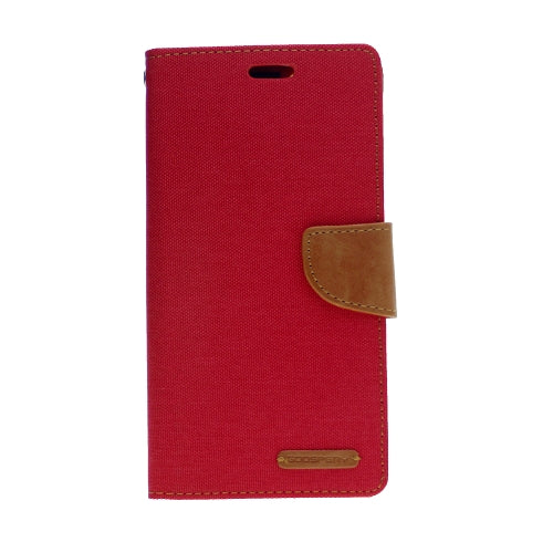 Goospery CANVAS Card Holder Fabric Folio Wallet Flip Stand Case For iPhone 11 Pro Max (6.5 inches)