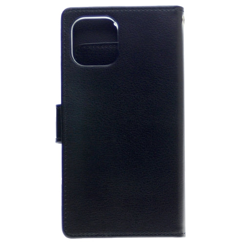 Goospery Rich iPhone 12, iPhone 12 Pro Wallet Case (6.1 inches) Extra Card Slots Leather Flip Cover