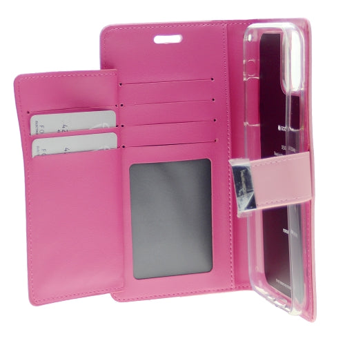Goospery Rich iPhone 12, iPhone 12 Pro Wallet Case (6.1 inches) Extra Card Slots Leather Flip Cover