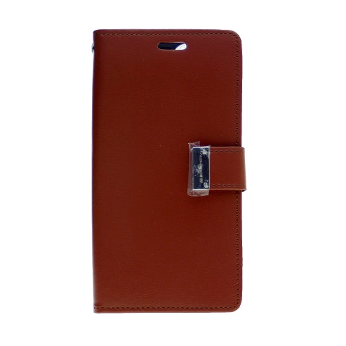 Goospery Rich iPhone 12, iPhone 12 Pro Wallet Case (6.1 inches) Extra Card Slots Leather Flip Cover