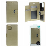 Goospery Rich iPhone 11 Pro Max Wallet Case (6.5 inches) Extra Card Slots Leather Flip Cover