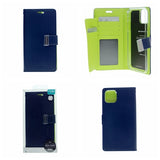 Goospery Rich iPhone 11 Wallet Case (6.1 inches) Extra Card Slots Leather Flip Cover