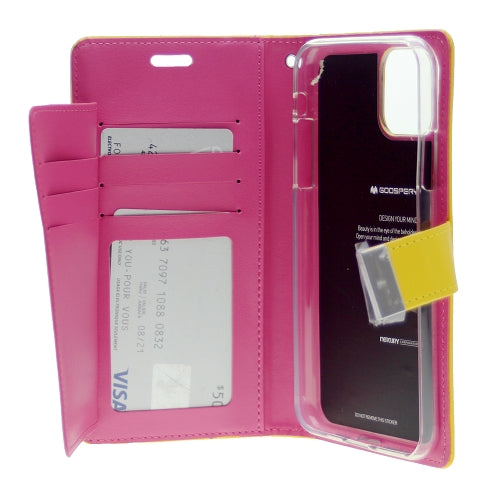 Goospery Rich iPhone 12 Pro Max Wallet Case (6.7 inches) Extra Card Slots Leather Flip Cover