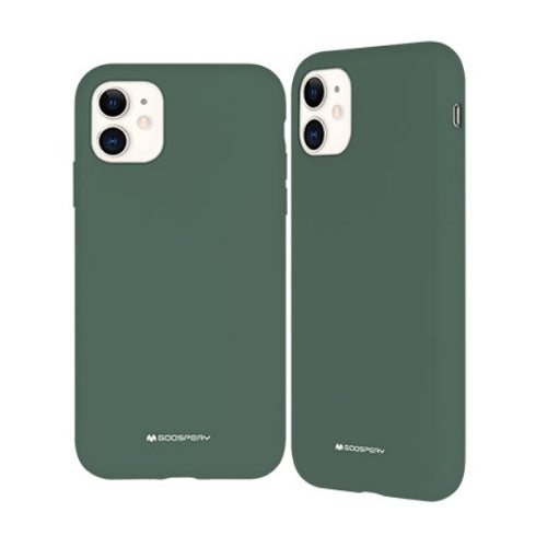 Goospery Liquid Silicone Case for iPhone-12-Mini (5.4") Rubber Bumper Case with Soft Microfiber