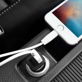 Hoco Z12 Elite dual USB Car Charging /Micro USB cable multiple circuit protection universal in-car charging adapter