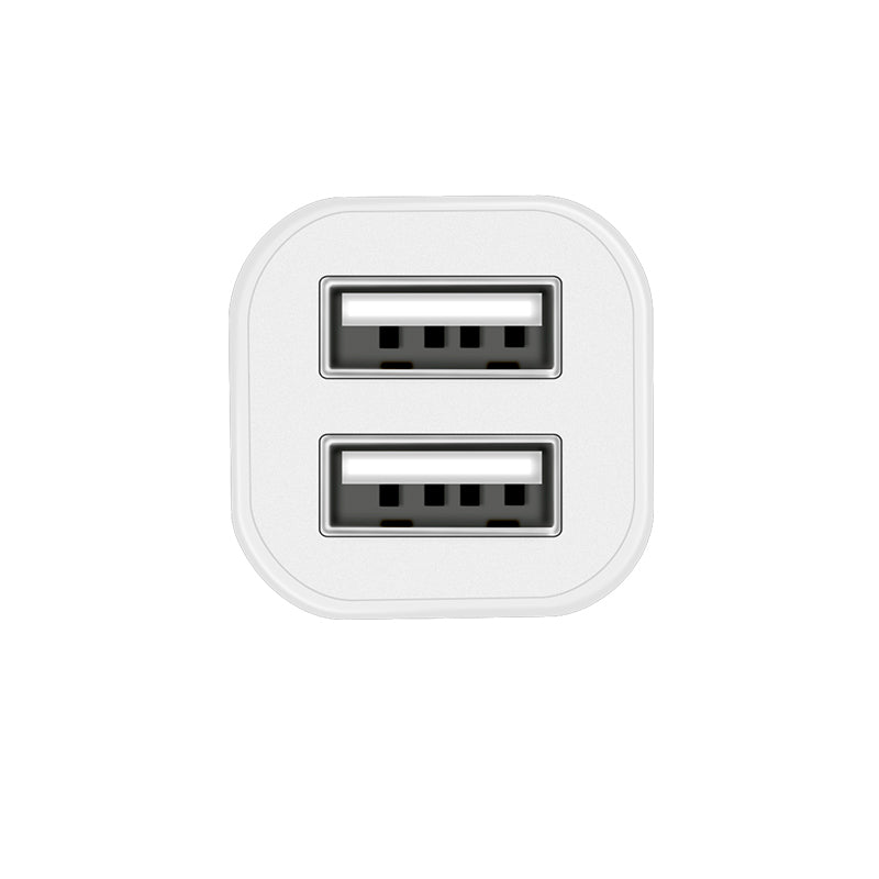 Hoco Z12 Elite dual USB Car Charging /Micro USB cable multiple circuit protection universal in-car charging adapter