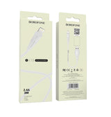BOROFONE BX18 Optimal Charging Data Sync Cable For USB-Lightning devices