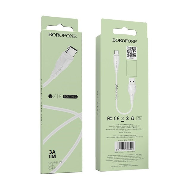 BOROFONE BX18 Optimal Charging Data Sync Cable For USB-C aka Type-C devices