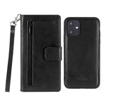 GOOSPERY Detachable Diary Horizontal Flip Leather Case with Holder & Card Slots & Zipper & Wallet For iPhone 11 Pro Max 6.5"