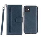 GOOSPERY Detachable Diary Horizontal Flip Leather Case with Holder & Card Slots & Zipper & Wallet For iPhone 11 Pro Max 6.5"