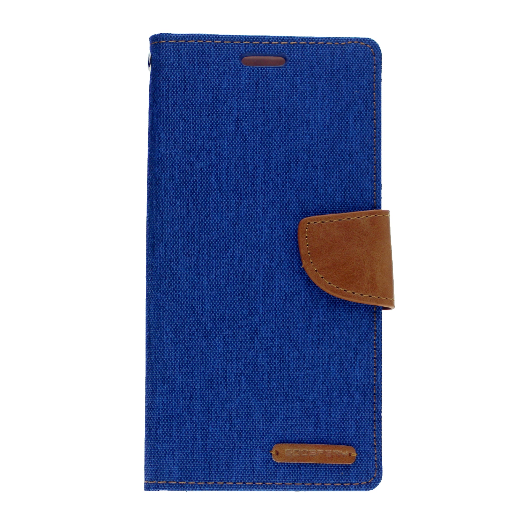 Goospery CANVAS Card Holder Fabric Folio Wallet Flip Stand Case For LG G8 ThinQ(2019) 6.1"