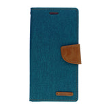 Goospery CANVAS Card Holder Fabric Folio Wallet Flip Stand Case For LG G8 ThinQ(2019) 6.1"