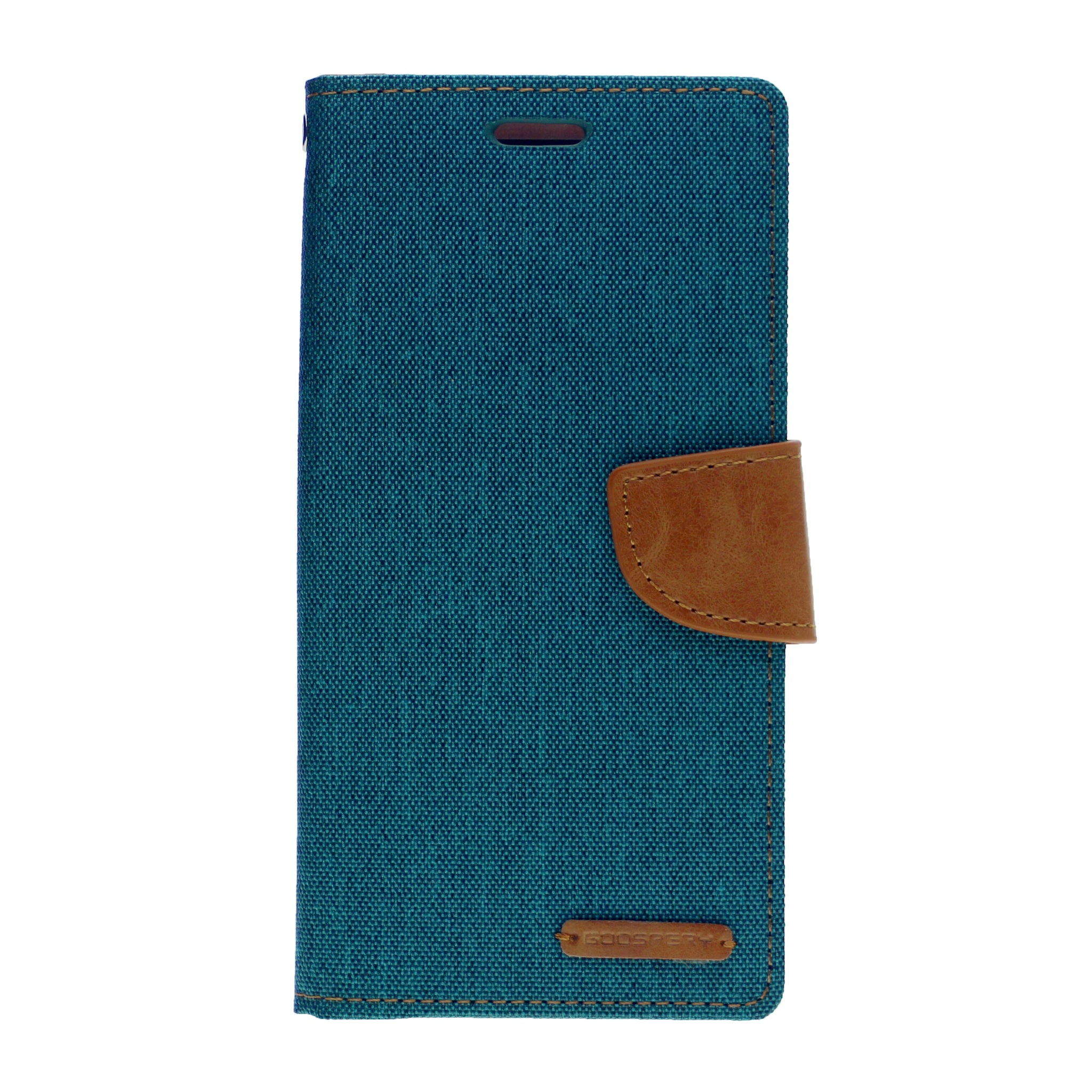 Goospery CANVAS Card Holder Fabric Folio Wallet Flip Stand Case For LG G8 ThinQ(2019) 6.1"