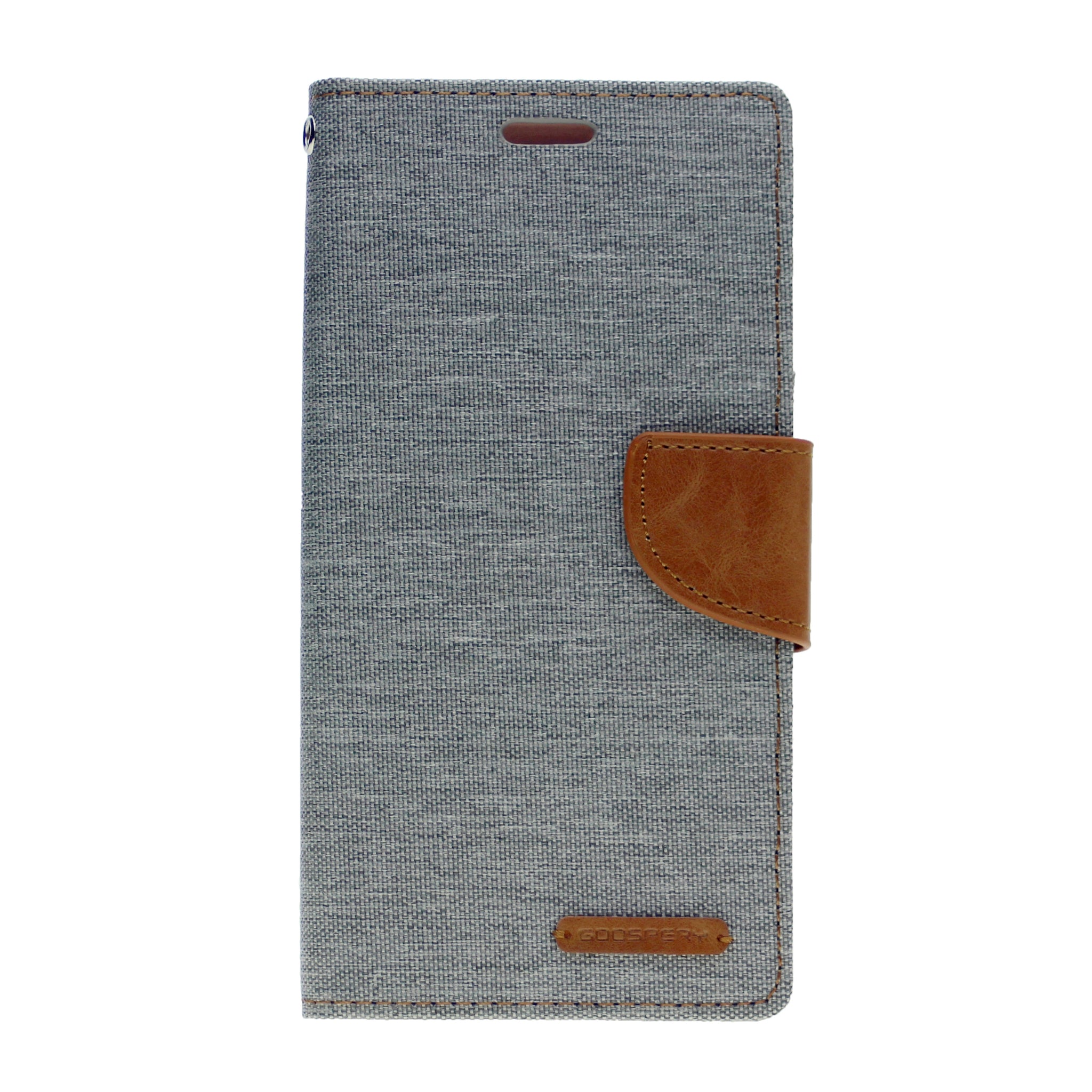 Goospery CANVAS Card Holder Fabric Folio Wallet Flip Stand Case For LG G8 ThinQ(2019) 6.1"