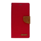 Goospery CANVAS Card Holder Fabric Folio Wallet Flip Stand Case For LG G8 ThinQ(2019) 6.1"