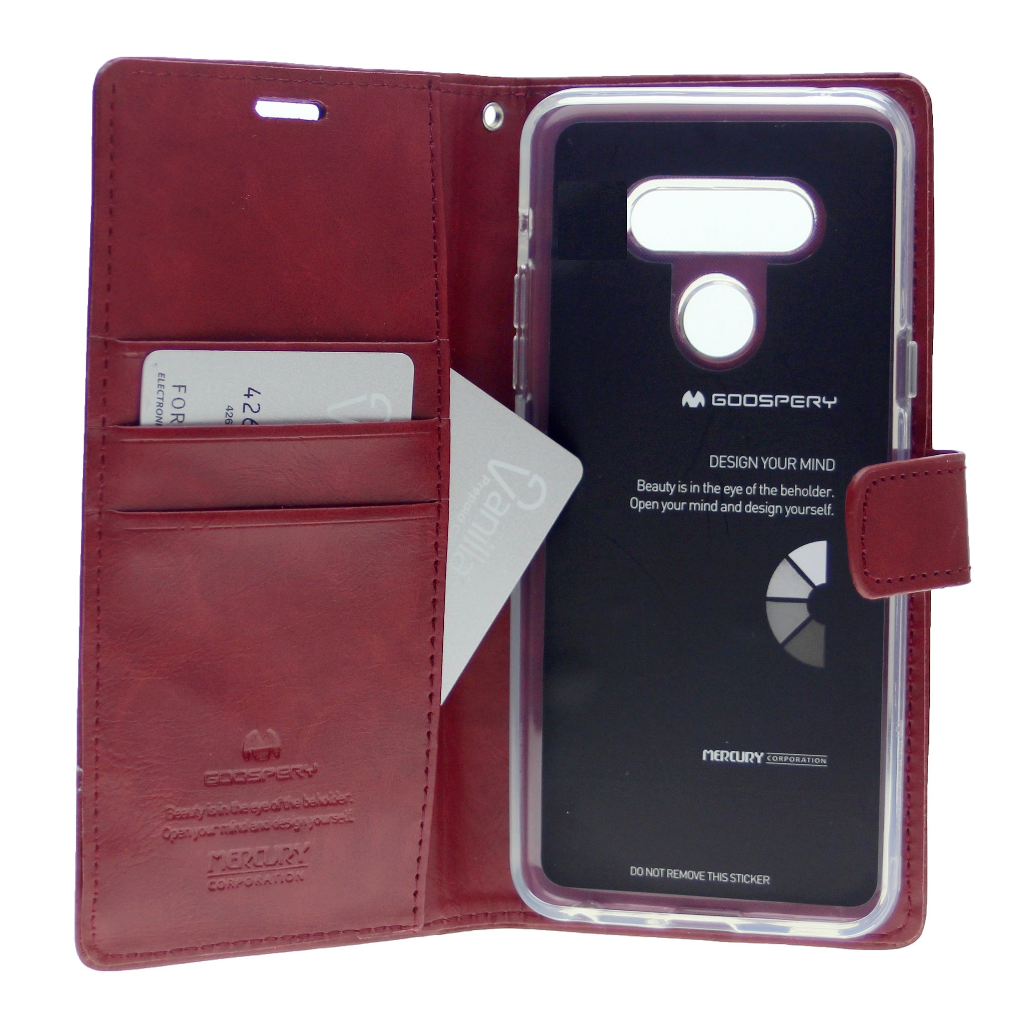 Goospery Blue Moon w/Magnet Clip Leather Wallet Folio Flip Stand Case for LG K41s(2020) 6.55"