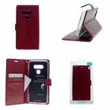 Goospery Blue Moon w/Magnet Clip Leather Wallet Folio Flip Stand Case for LG K41s(2020) 6.55"