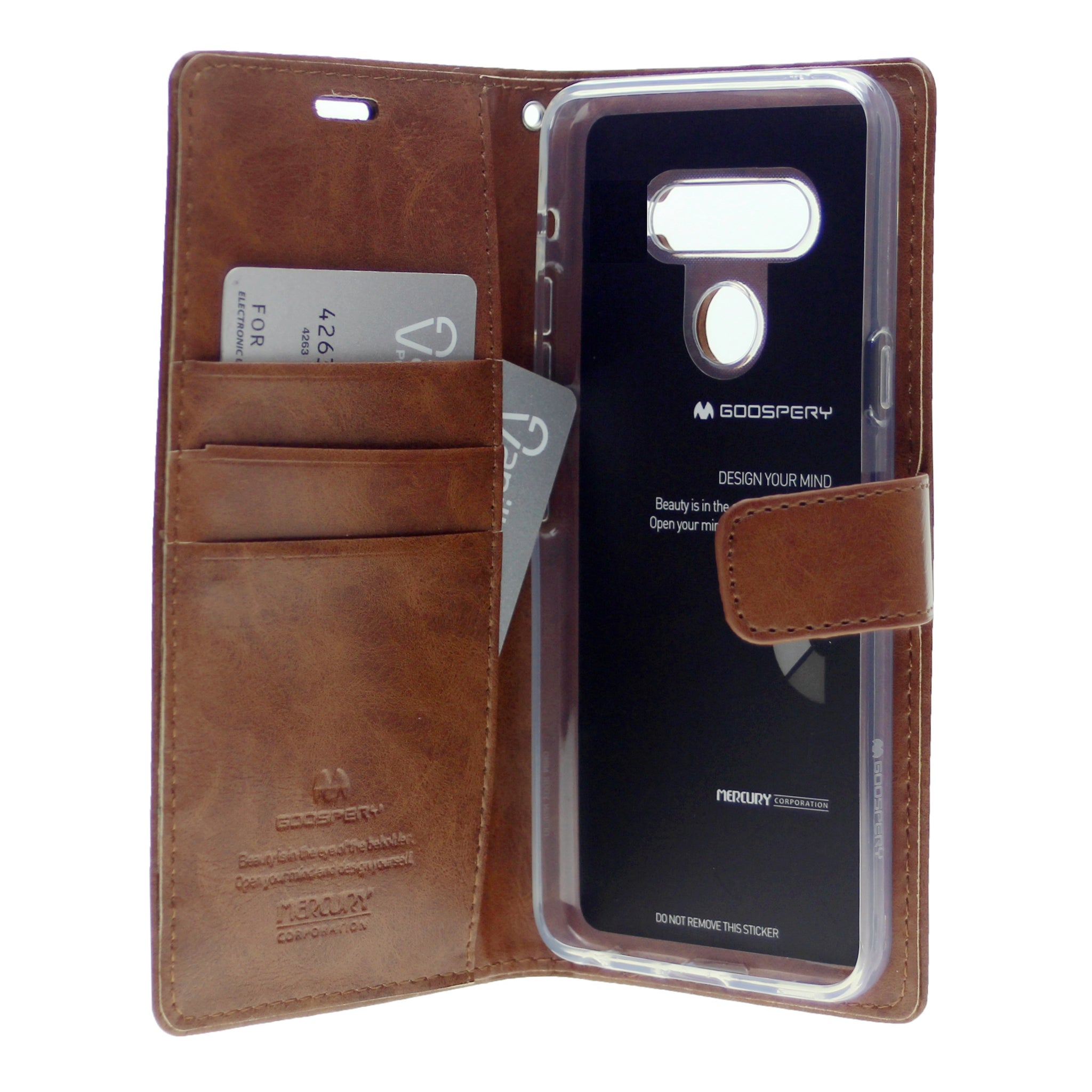 Goospery Blue Moon w/Magnet Clip Leather Wallet Folio Flip Stand Case for LG K41s(2020) 6.55"