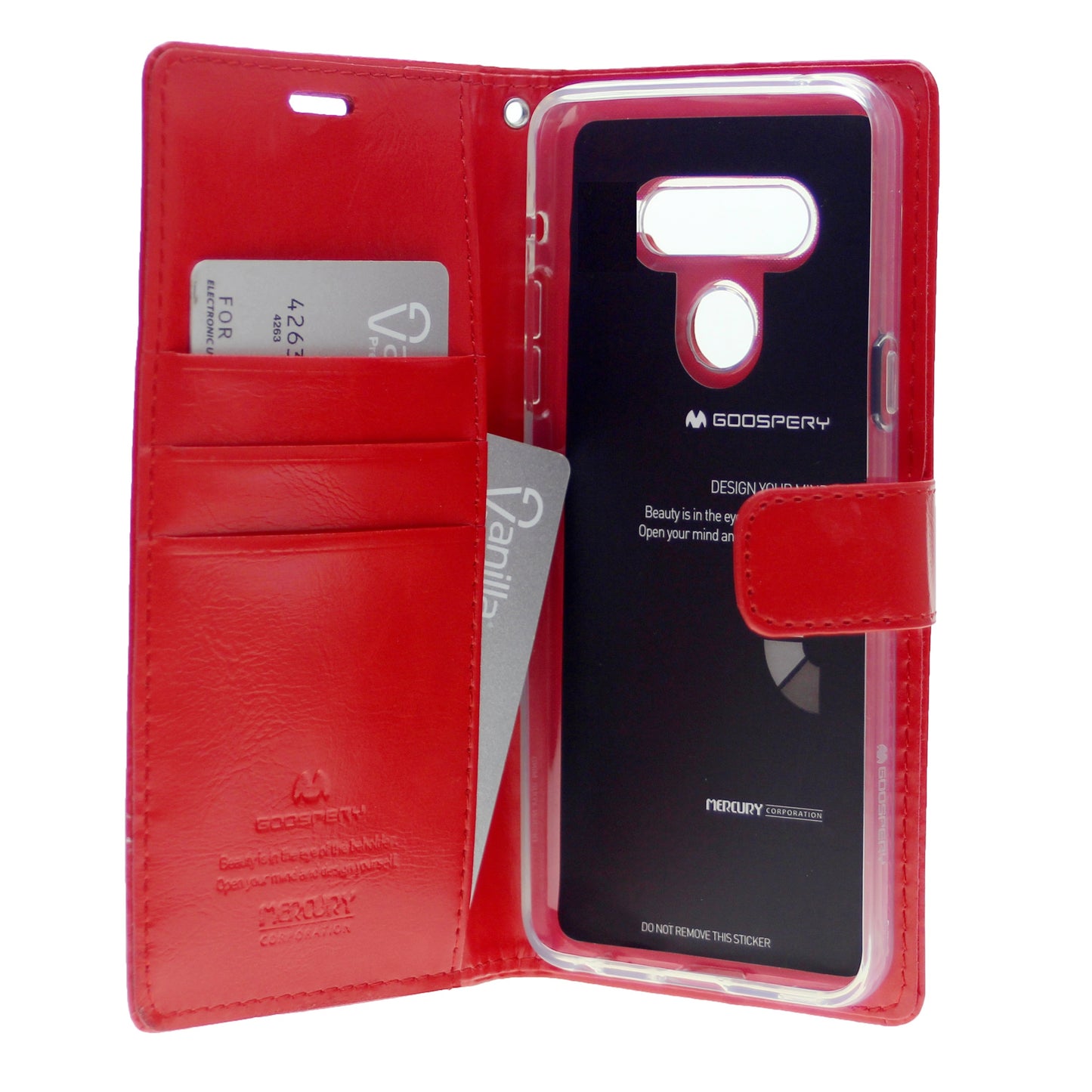 Goospery Blue Moon w/Magnet Clip Leather Wallet Folio Flip Stand Case for LG K41s(2020) 6.55"