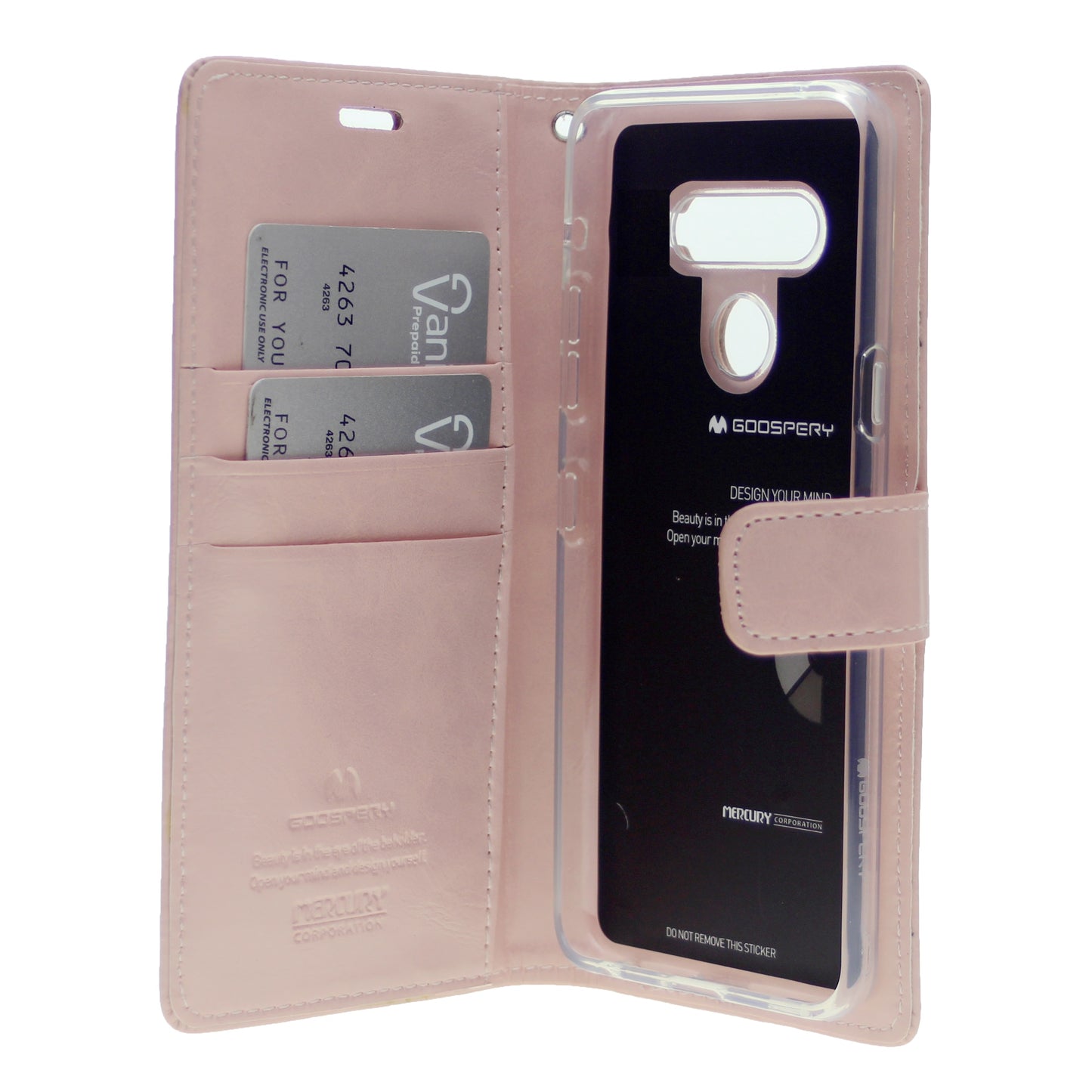 Goospery Blue Moon w/Magnet Clip Leather Wallet Folio Flip Stand Case for LG K41s(2020) 6.55"