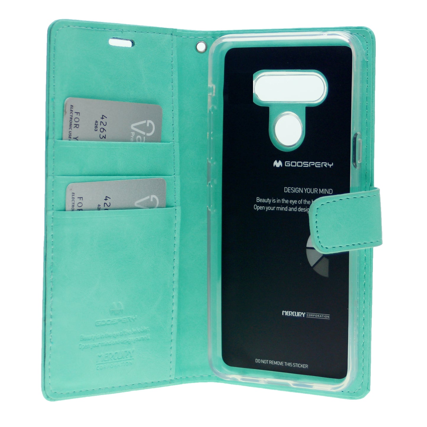 Goospery Blue Moon w/Magnet Clip Leather Wallet Folio Flip Stand Case for LG K41s(2020) 6.55"