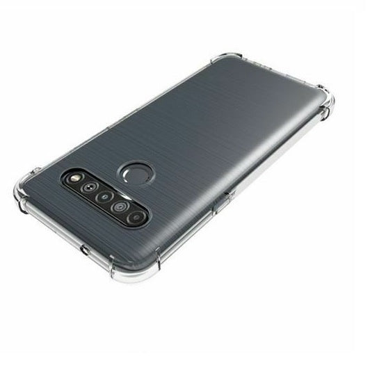 Clear Thin Soft Gel Rubber Bumper Back Cover Case For LG K61(2020) 6.53"