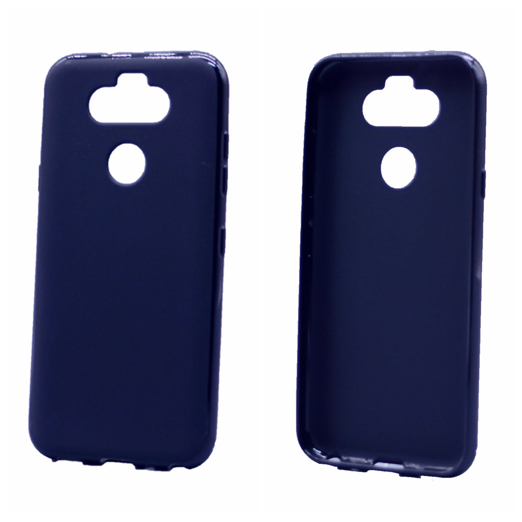Matt Polish Finish Back, Glossy Bumper Soft Gel TPU Jelly Case For LG K31(2020) 5.7"