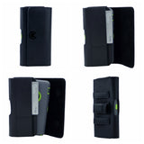 Premium Horizontal PU Leather Pouch with Card Slot (fits the Phone +heavy duty protective case)