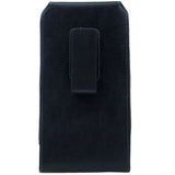 Premium Vertical PU Leather Pouch with Card Slot (fits the Phone +heavy duty protective case)