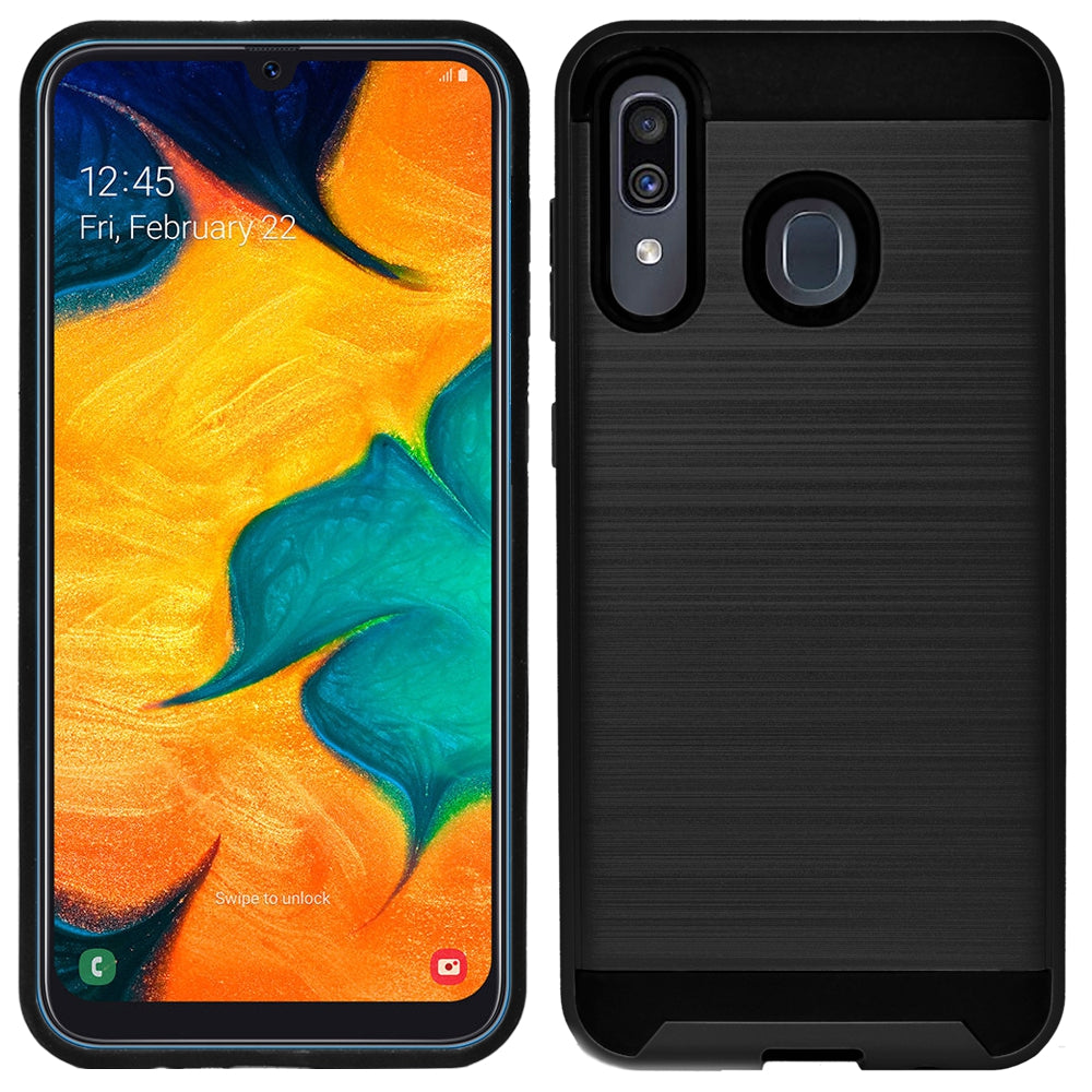 Verus Brushed Case For Motorola Moto One Vision(2019) 6.3" Hybrid Armor Shockproof Hard PC+TPU