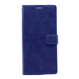 Goospery Blue Moon w/Magnet Clip Leather Wallet Folio Flip Stand Case for Motorola Moto One Hyper(20) 6.5"