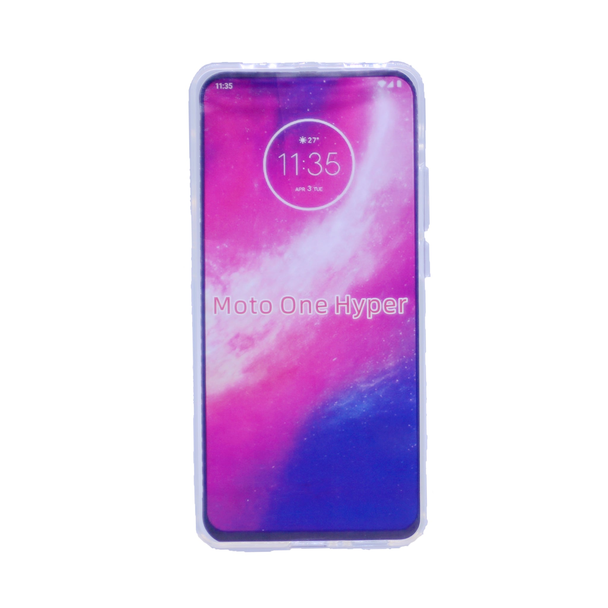 Goospery Pearl Jelly Case for Motorola Moto One Hyper(20) 6.5" Slim Thin Rubber Case