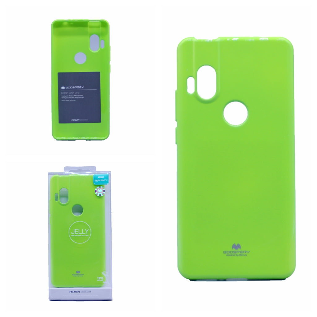 Goospery Pearl Jelly Case for Motorola Moto One Hyper(20) 6.5" Slim Thin Rubber Case