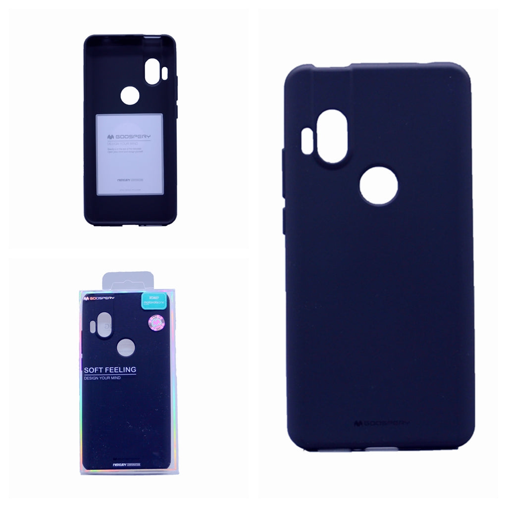 Goospery Soft Feeling Jelly Case for Motorola Moto One Hyper(20) 6.5" Silky Slim Bumper Cover