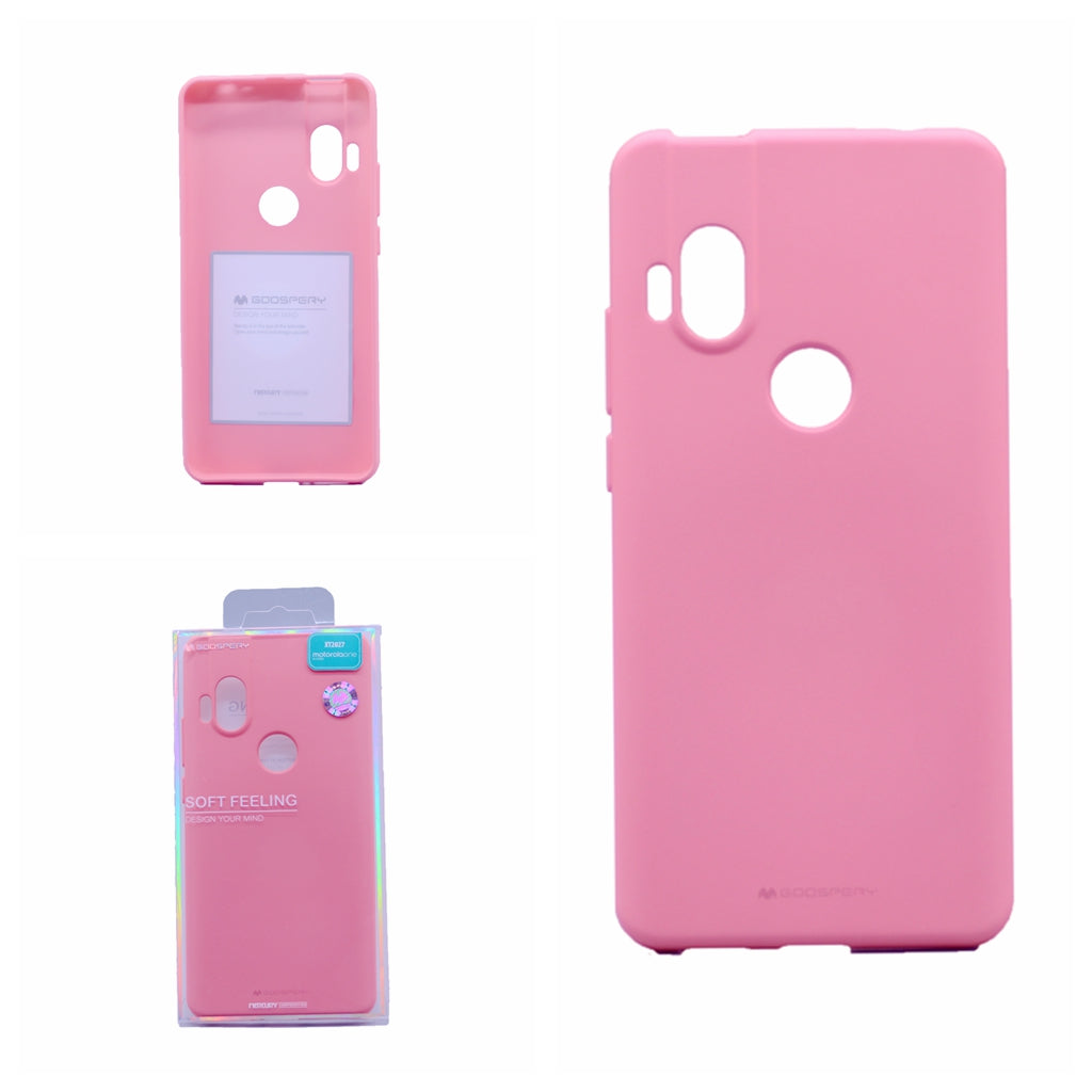 Goospery Soft Feeling Jelly Case for Motorola Moto One Hyper(20) 6.5" Silky Slim Bumper Cover