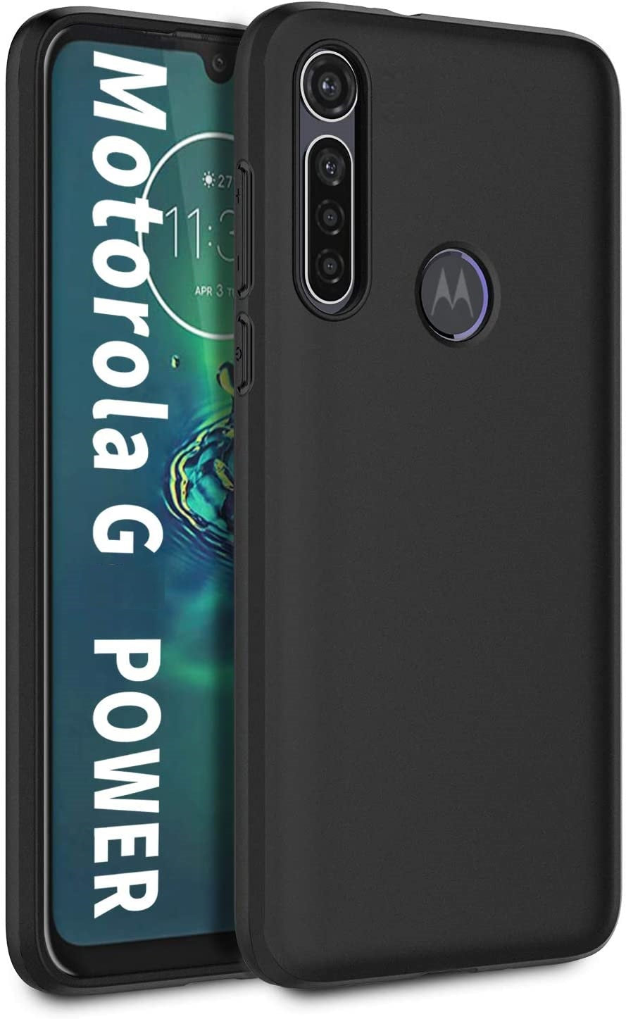 Thin Soft Gel Rubber Bumper Back Cover Case For Motorola Moto G Power(2020) 6.4"