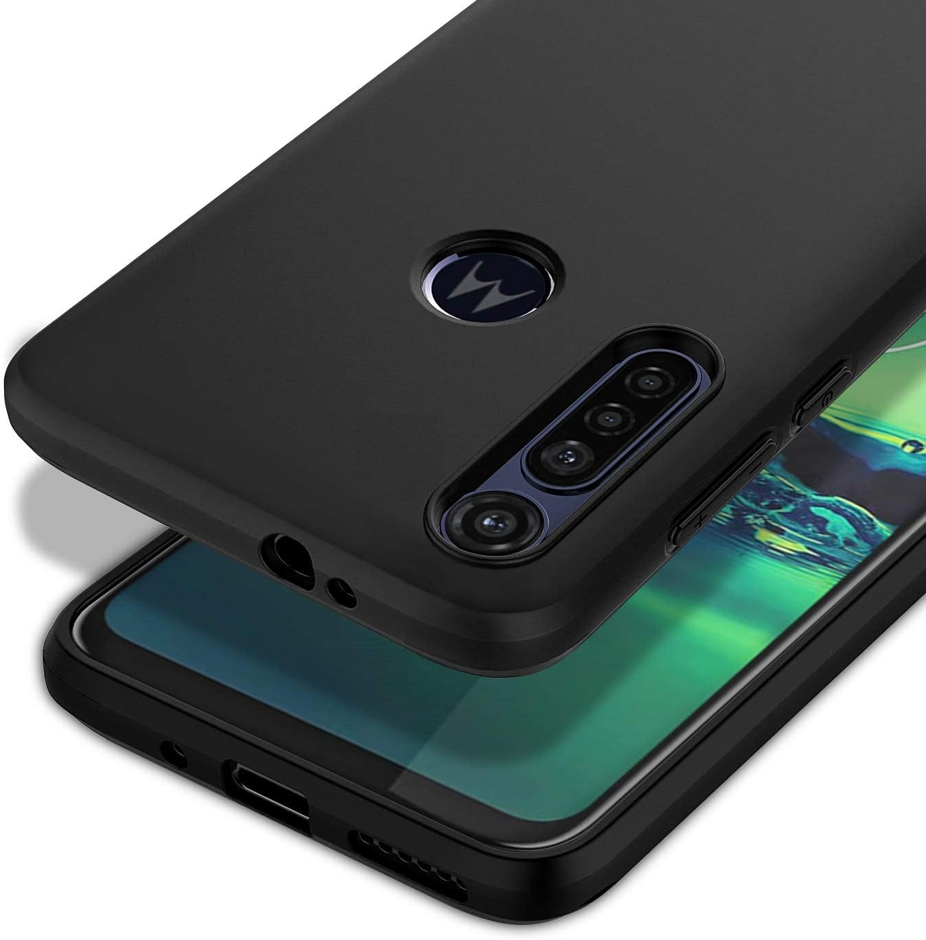 Thin Soft Gel Rubber Bumper Back Cover Case For Motorola Moto G Power(2020) 6.4"